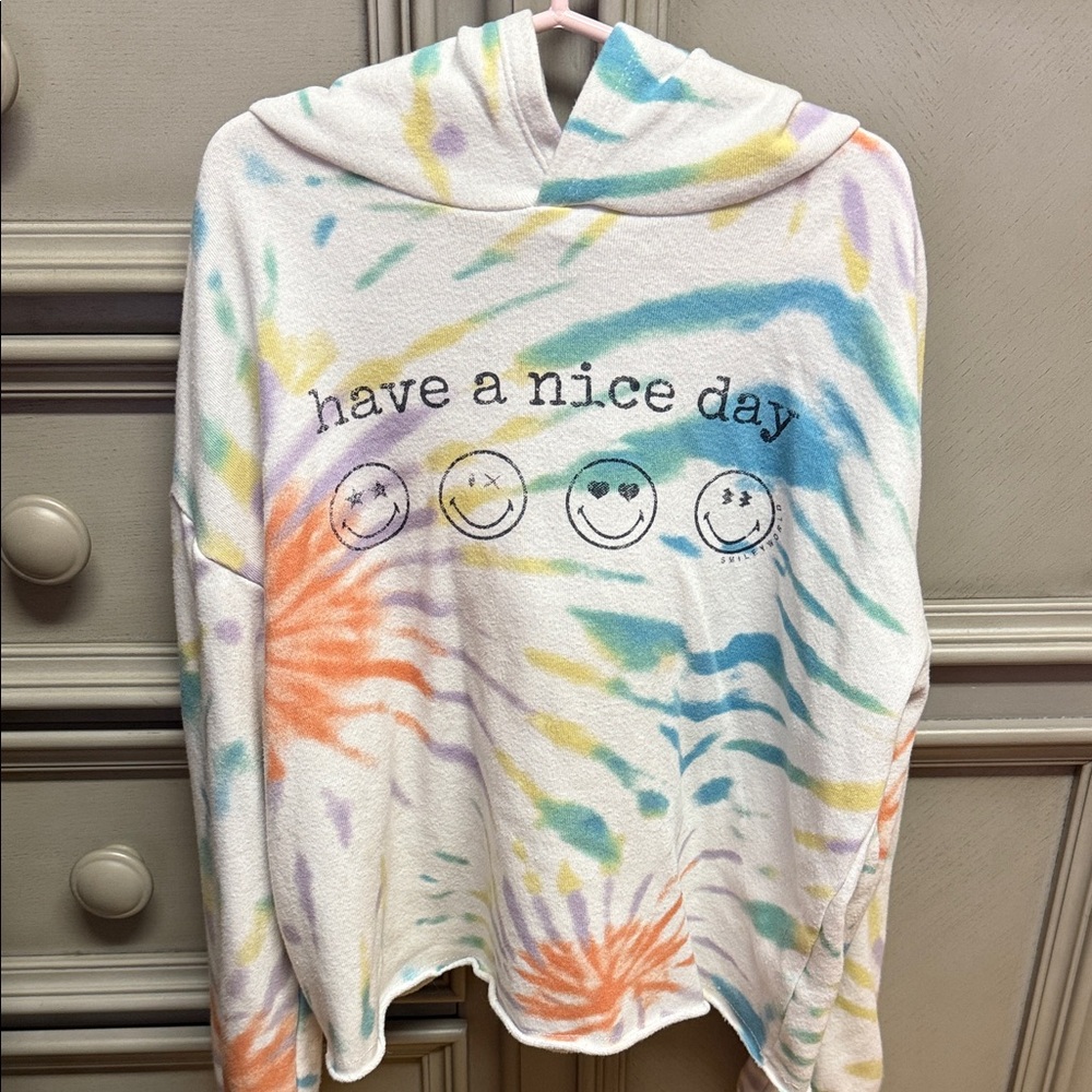 Colorful Tie-Dye Kids Hoodie